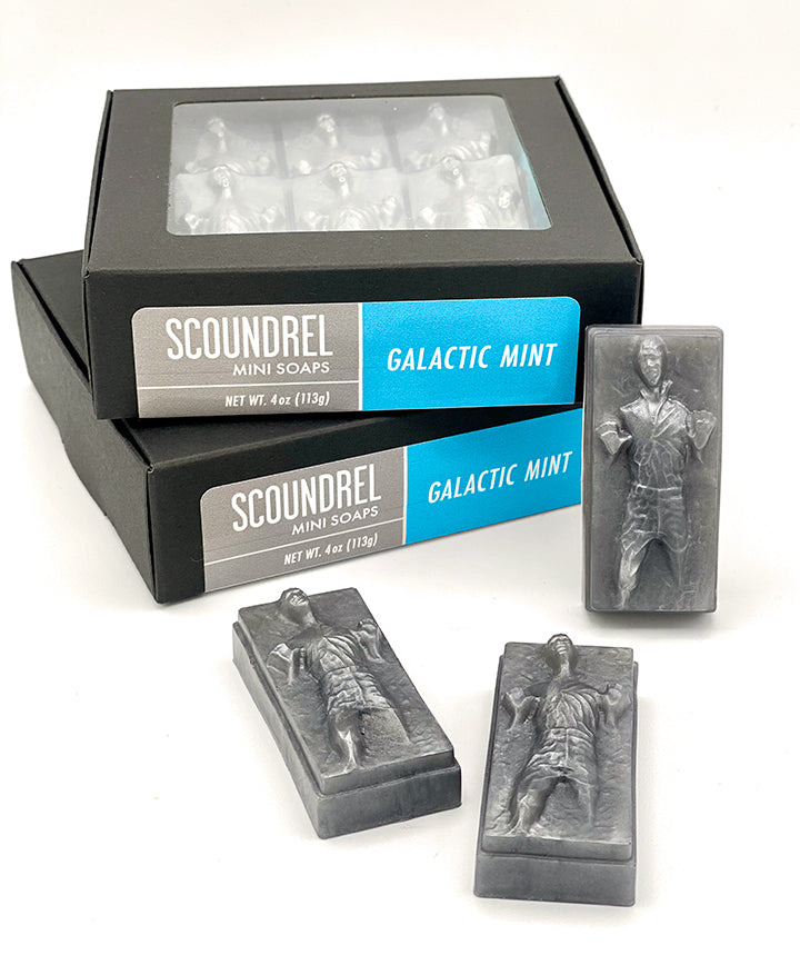 SCOUNDREL Mini Soaps (6-pack)